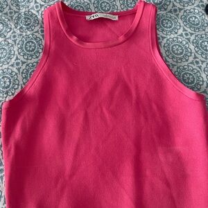 sleeveless zara top